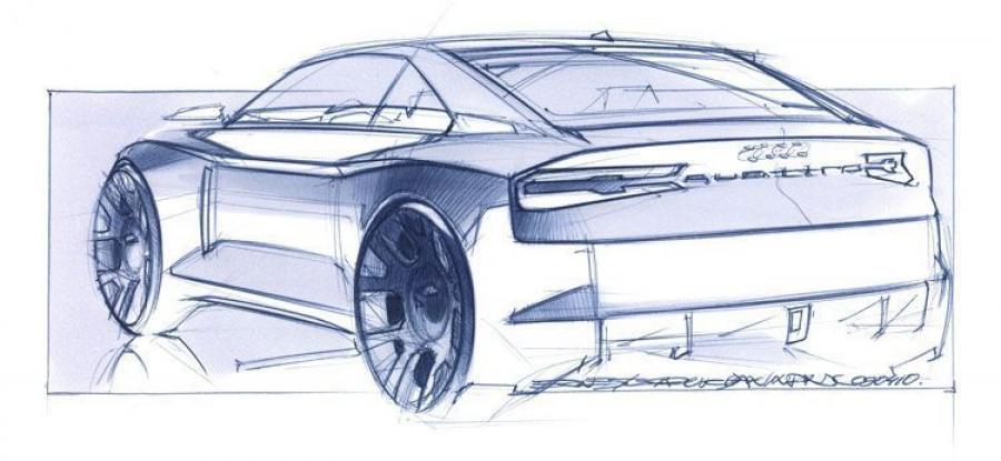 Эскиз Audi Quattro Concept 2010 года  (фото 115 из 119)